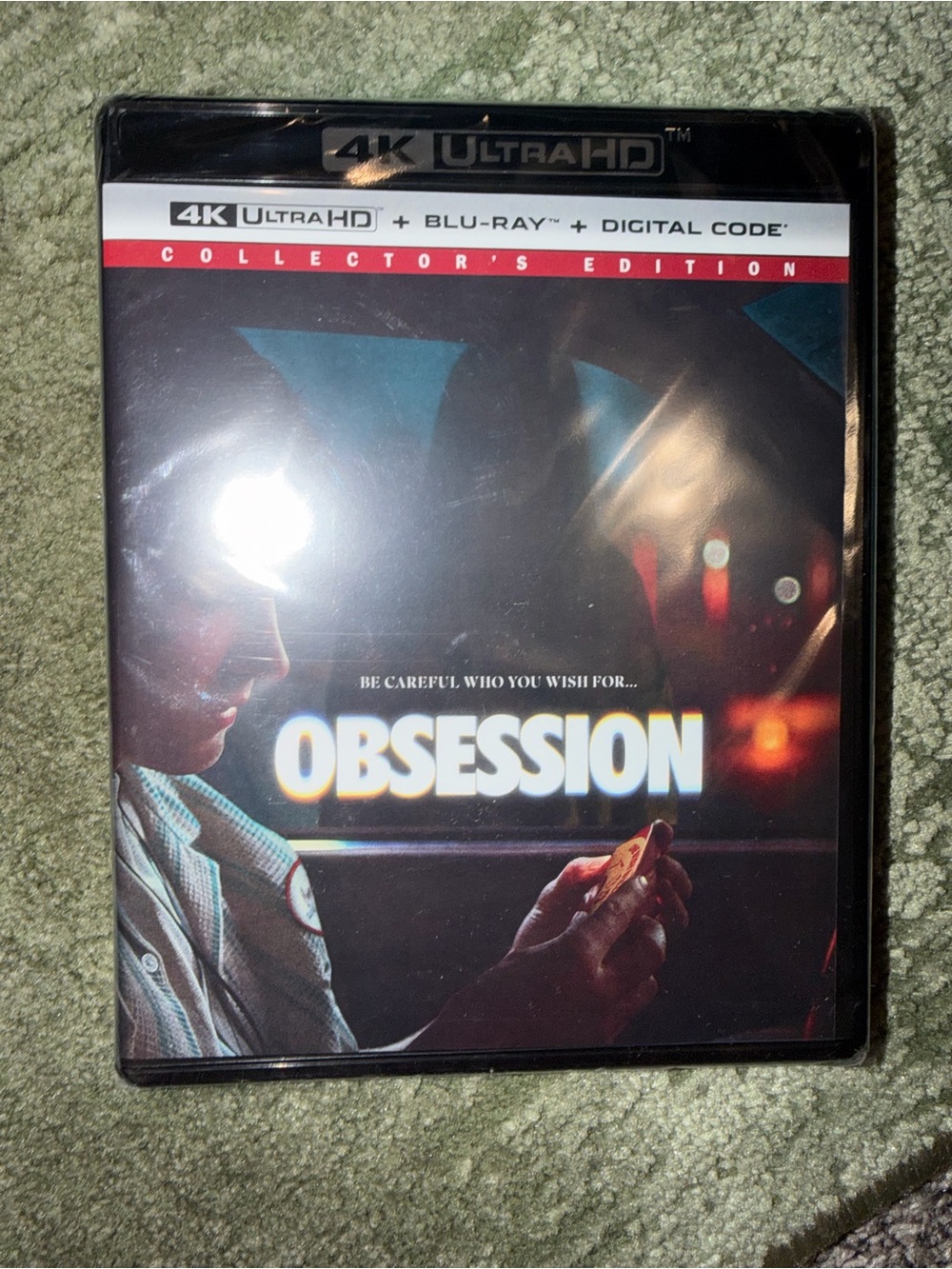 Obsession (Collector's Edition) 4K Ultra HD + Blu-ray - NWT